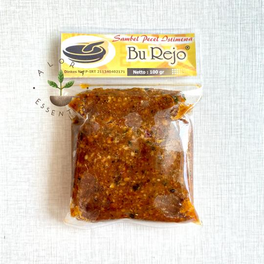 Nafisa Sambel Bumbu Pecel Bu Rejo 100gr - Bumbu Pecel Non MSG