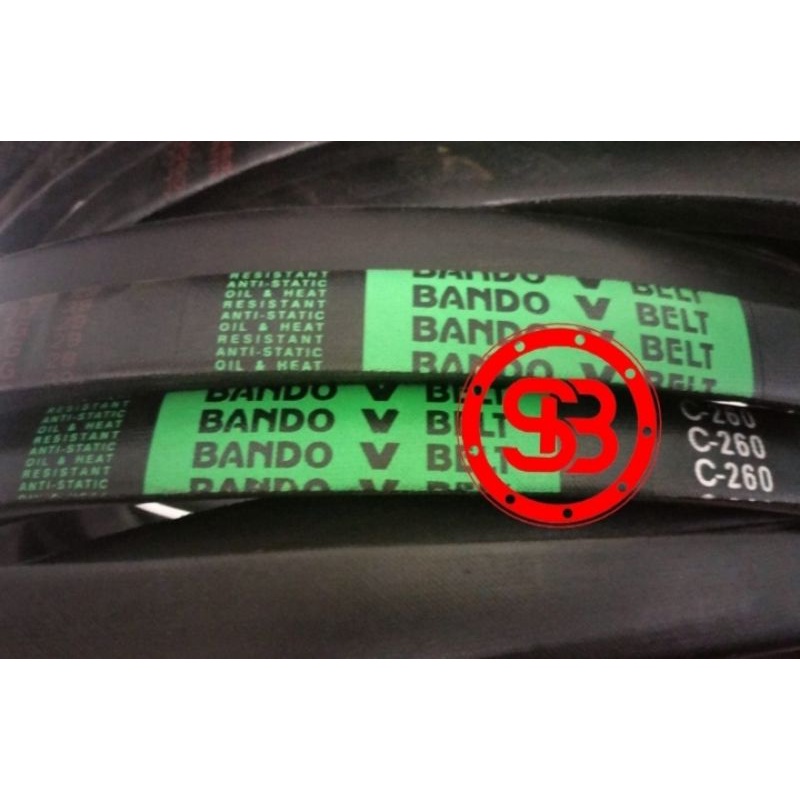 Vanbelt Van Fan Belt Tali Kipas BANDO C256 C257 C258 C259 C260 / MITSUBOSHI C 256 257 258 259 260