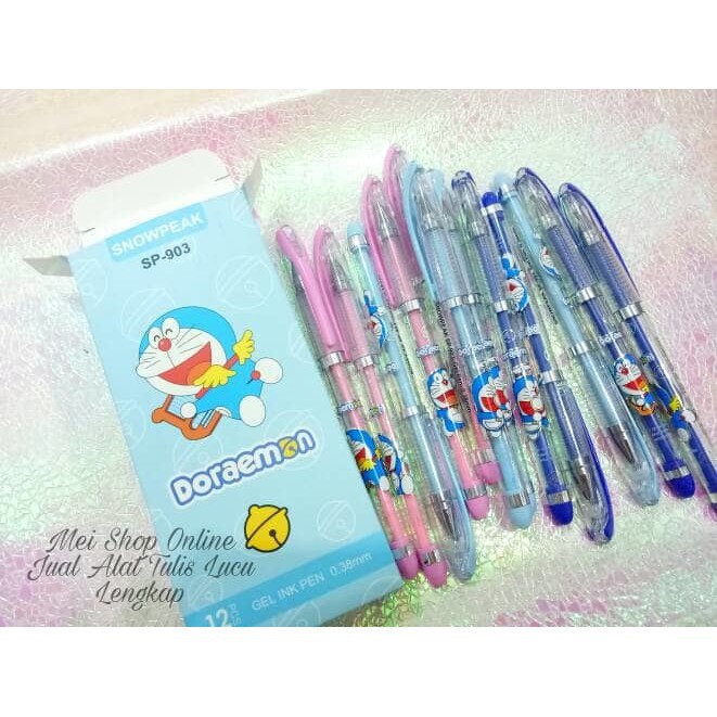 

ISI 12 PCS!! Pulpen Gel Karakter Doraemon LUCU (BACA DESKRIPSI!!)