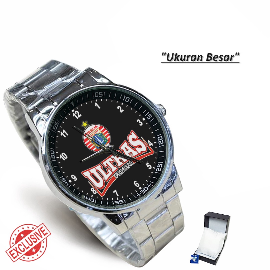 Jam Tangan Rantai Couple ULTRAS PERSIJA (Awesome)