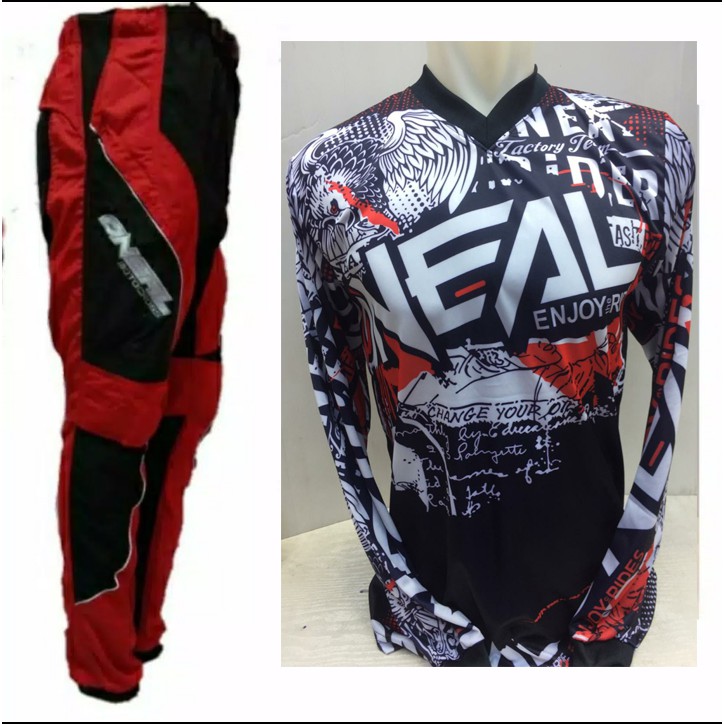 Jersey Celana Trail Cross Motocross Trabas Adventure Oneal