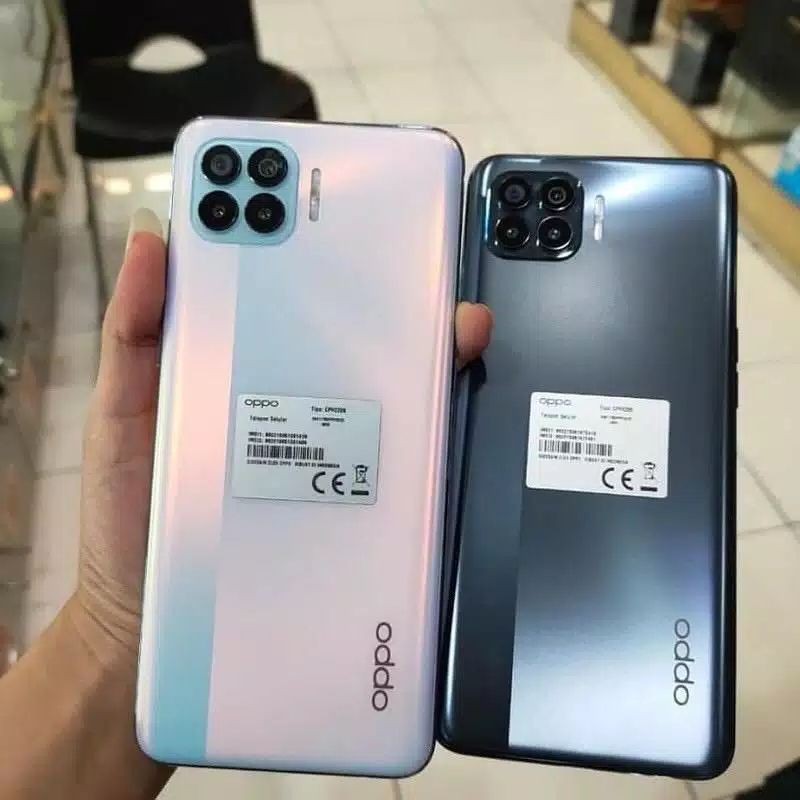 Oppo RENO 4F RAM 8 ROM 128GB FREE GIFT. Garansi RESMI 1TAHUN