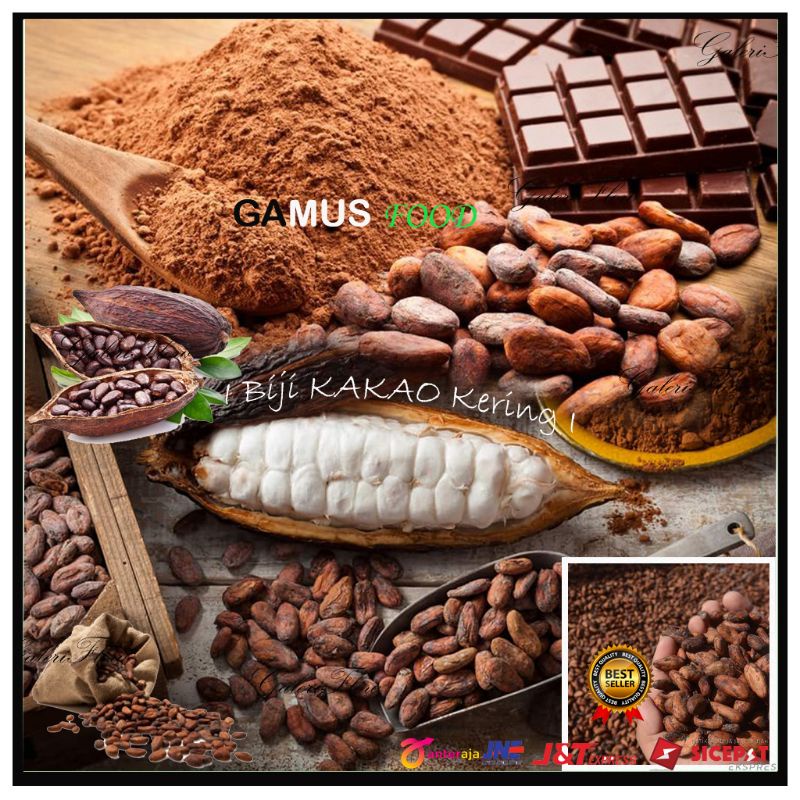 

KAKAO KERING 1 KG | Biji kakao kering | Biji Coklat Kakao Kering