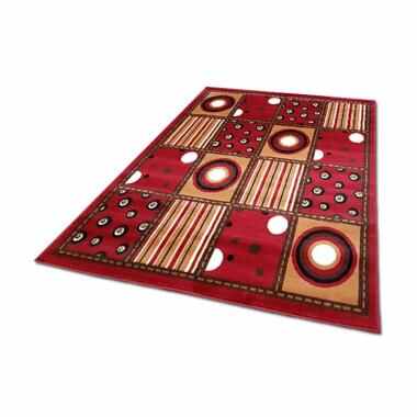 STARDUST Karpet Lantai 155x210 ST37 Maroon-1