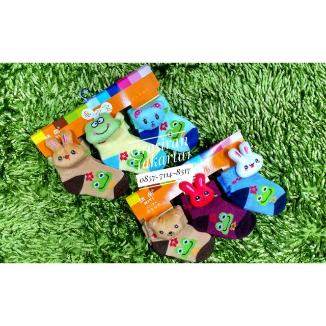 HARGA PER LUSIN
Kaos Kaki Bayi 0 - 12 Bulan/ Kaos Kaki Boneka Lucu / Kaos Kaki SNI