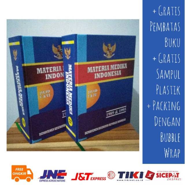 Materia Medika Indonesia (MMI) Hard Cover