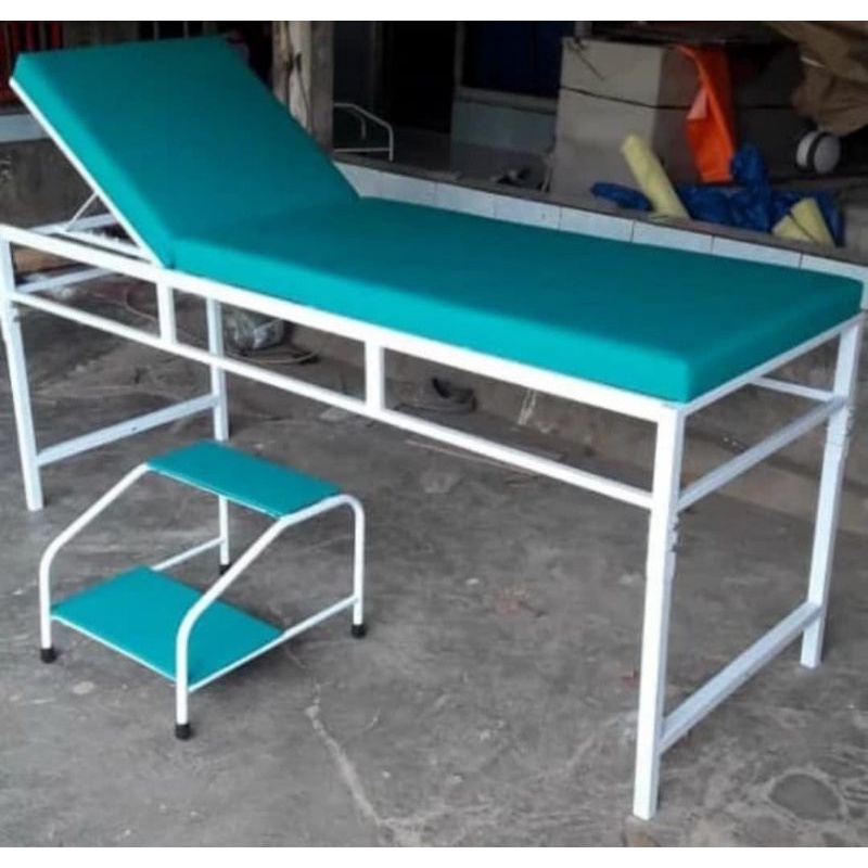 meja periksa knock down besi