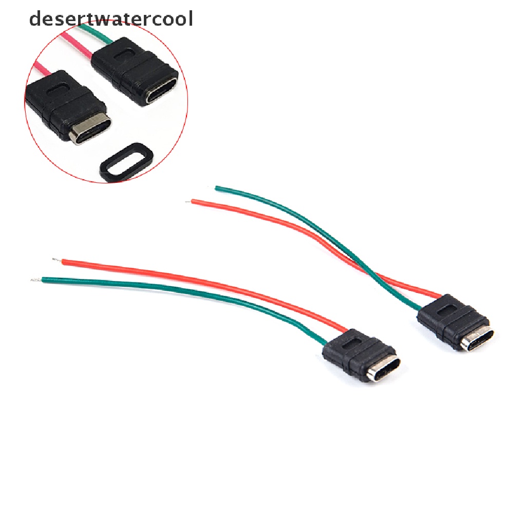 Deid 1pc Soket Konektor Usb Tipe-C Female Fast Charging