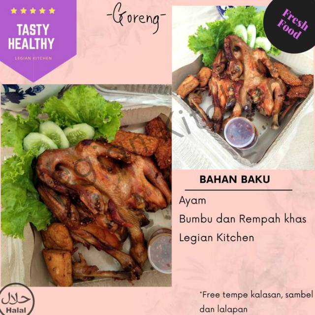 

Ayam Kalasan Legian Kitchen