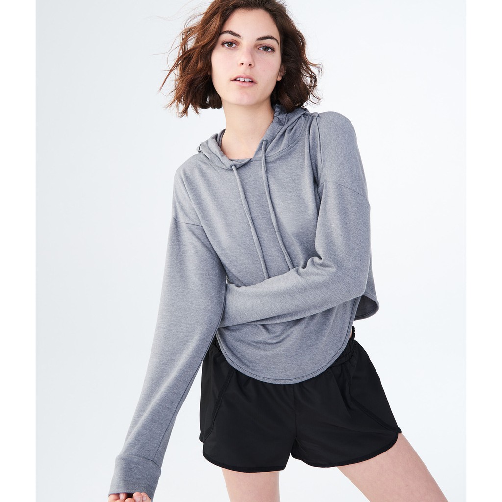 LLD ALL DAY ALL NIGHT CUT OUT BACK PULLOVER HOODIE