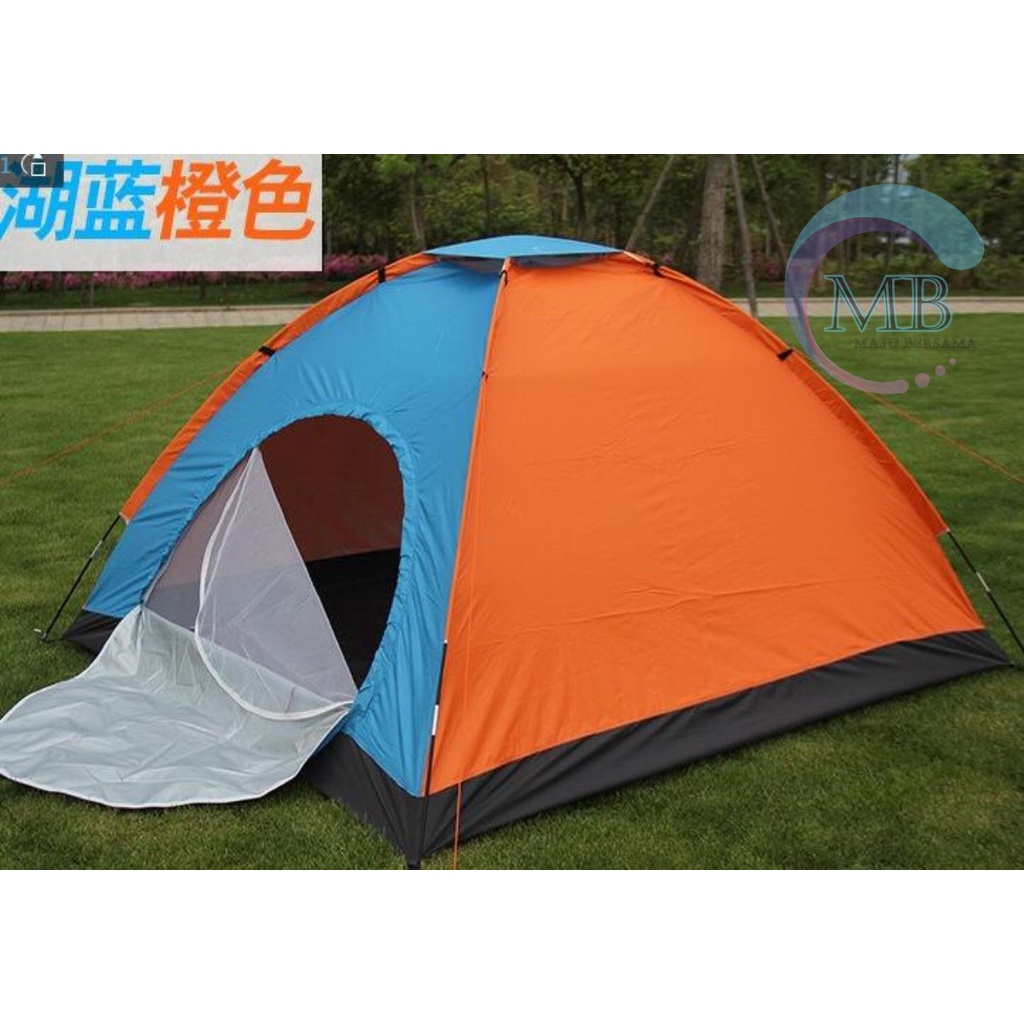 RT106 Tenda Camping outdoor indoor kapasitas 2-3 orang ukuran 2m x 1,5m MB3015