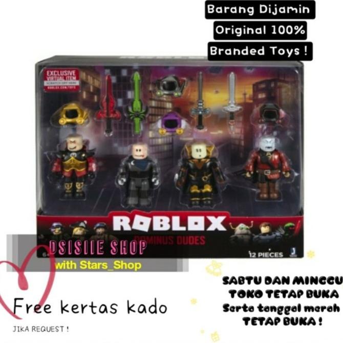 Roblox Dominus Dudes Pack Original / Mainan Figure Anak