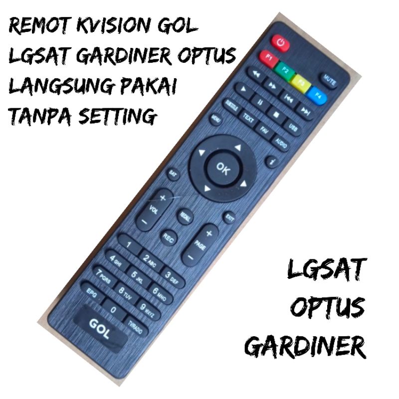 REMOT RECEIVER GOL LGSAT GARDINER