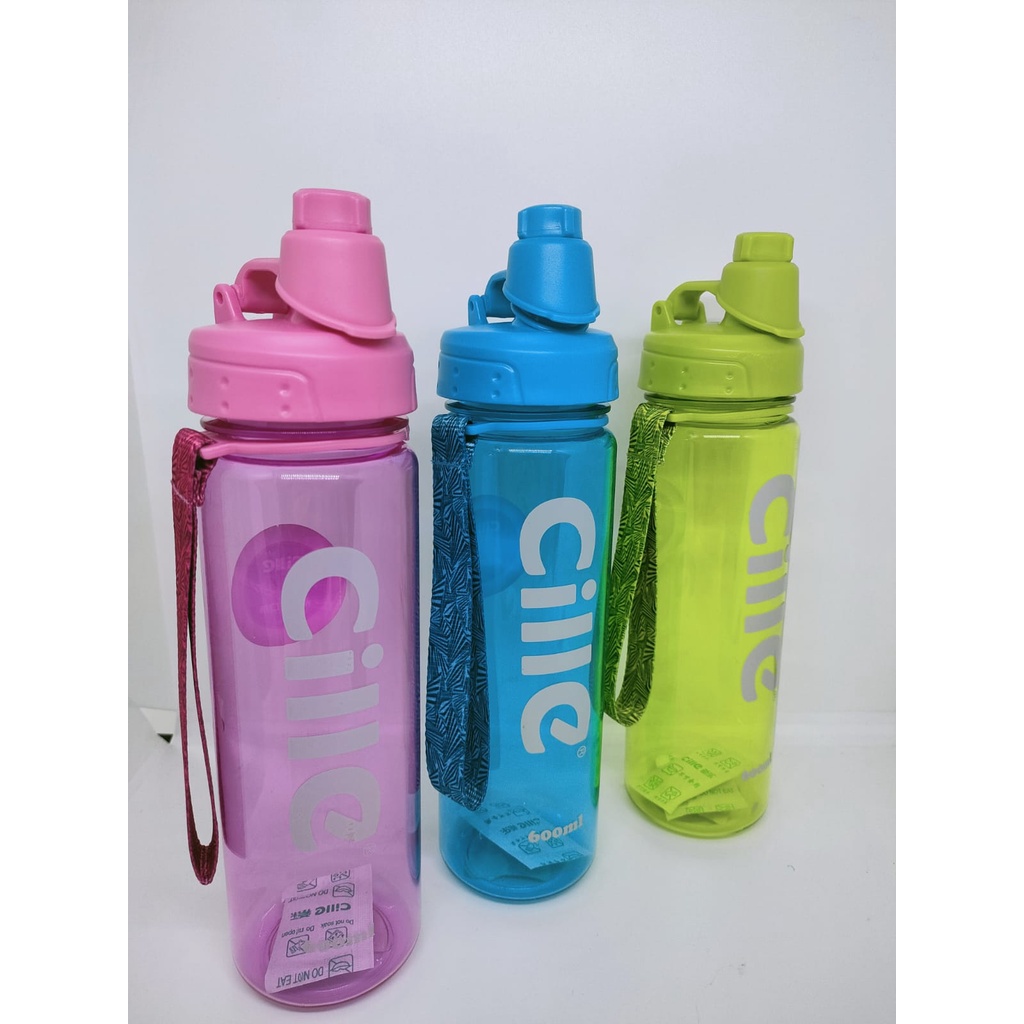 B55-2 Botol Minum Sport Cille 600 Ml Botol Minum Air Tumblr