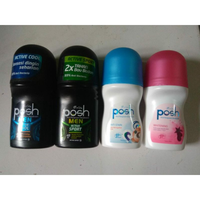 POSH ROLL-ON 50ml all varian (deodorant pria &amp; wanita)