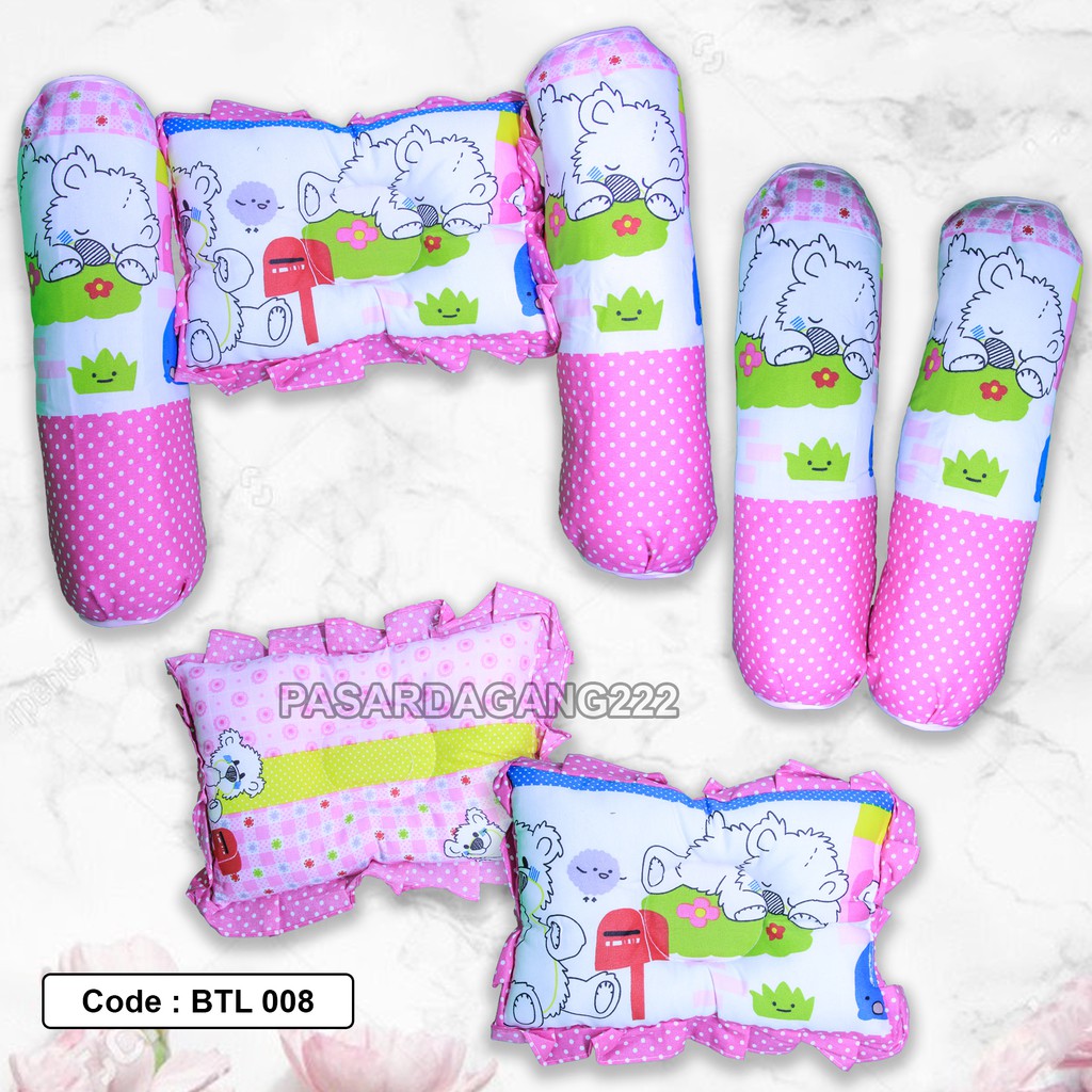 Bantal Guling 3IN1 Set Bayi BTL008