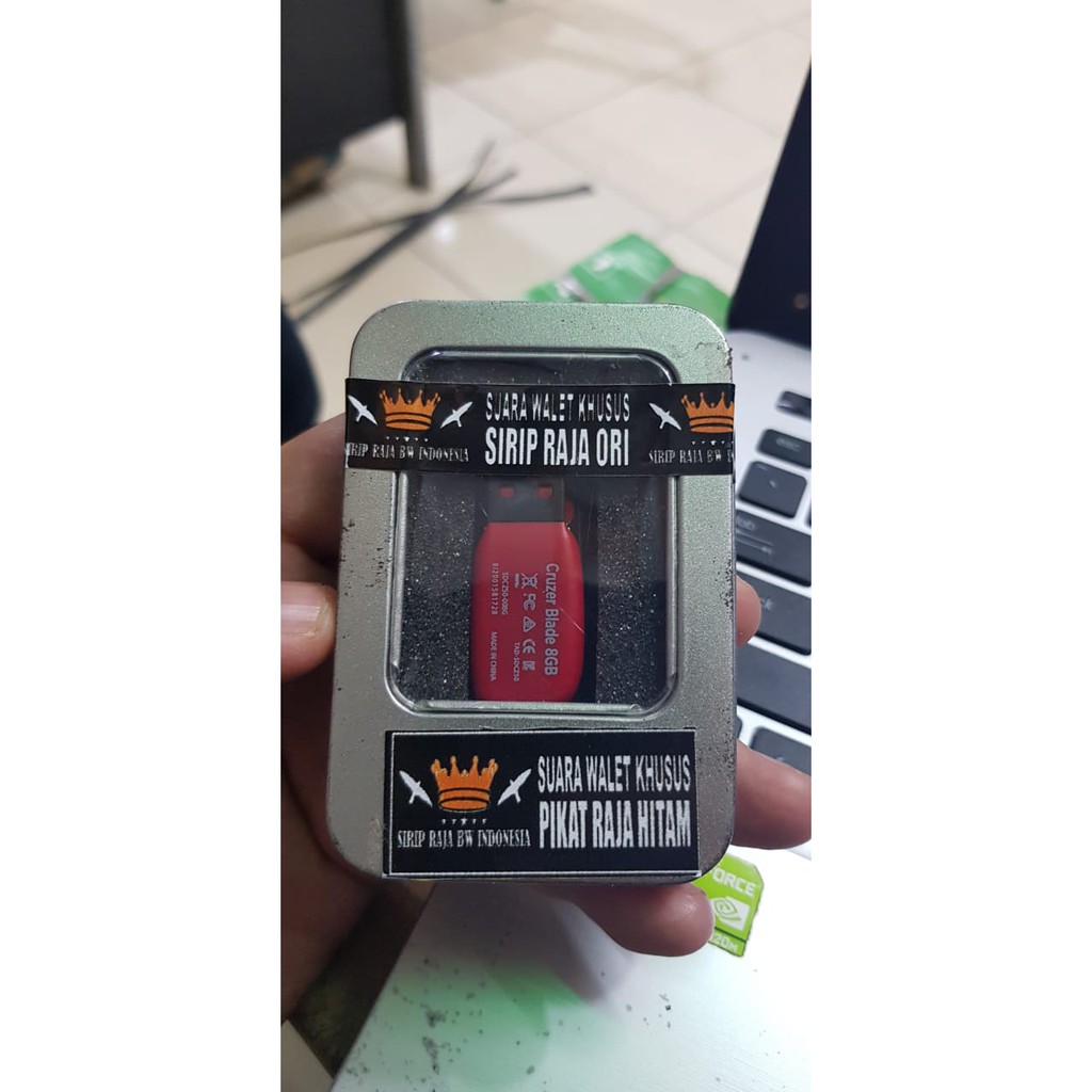 Sirip Raja Ori Suara Walet Khusus USB 8GB Pikat Kalimantan