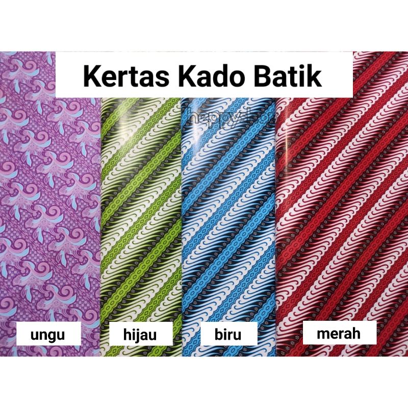 

Kertas Kado Batik