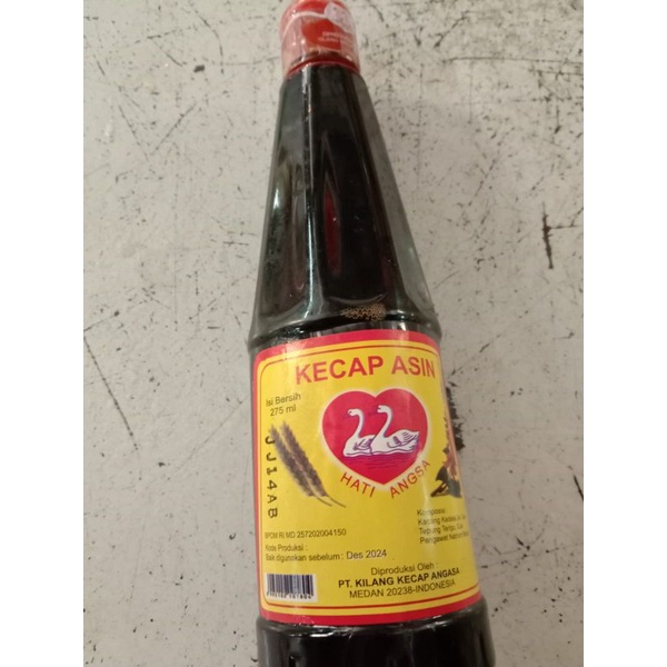 

Kecap asin Hati Angsa 275ml