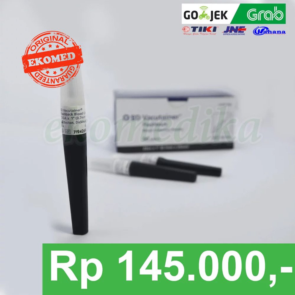 Jual BD Vacutainer Flashback Needle No 22GA Diskon Jual BD Vacutainer Flashback Needle No 22GA Diskon