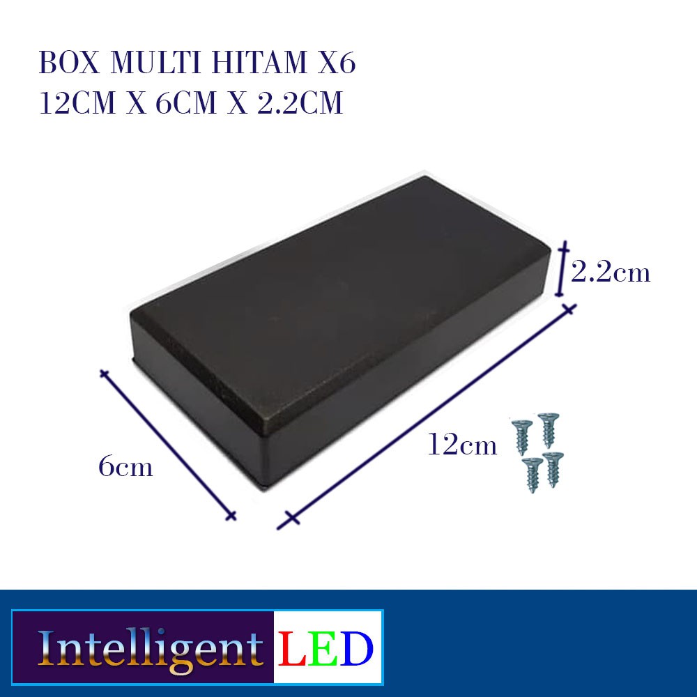 Box Multi X10 Hitam