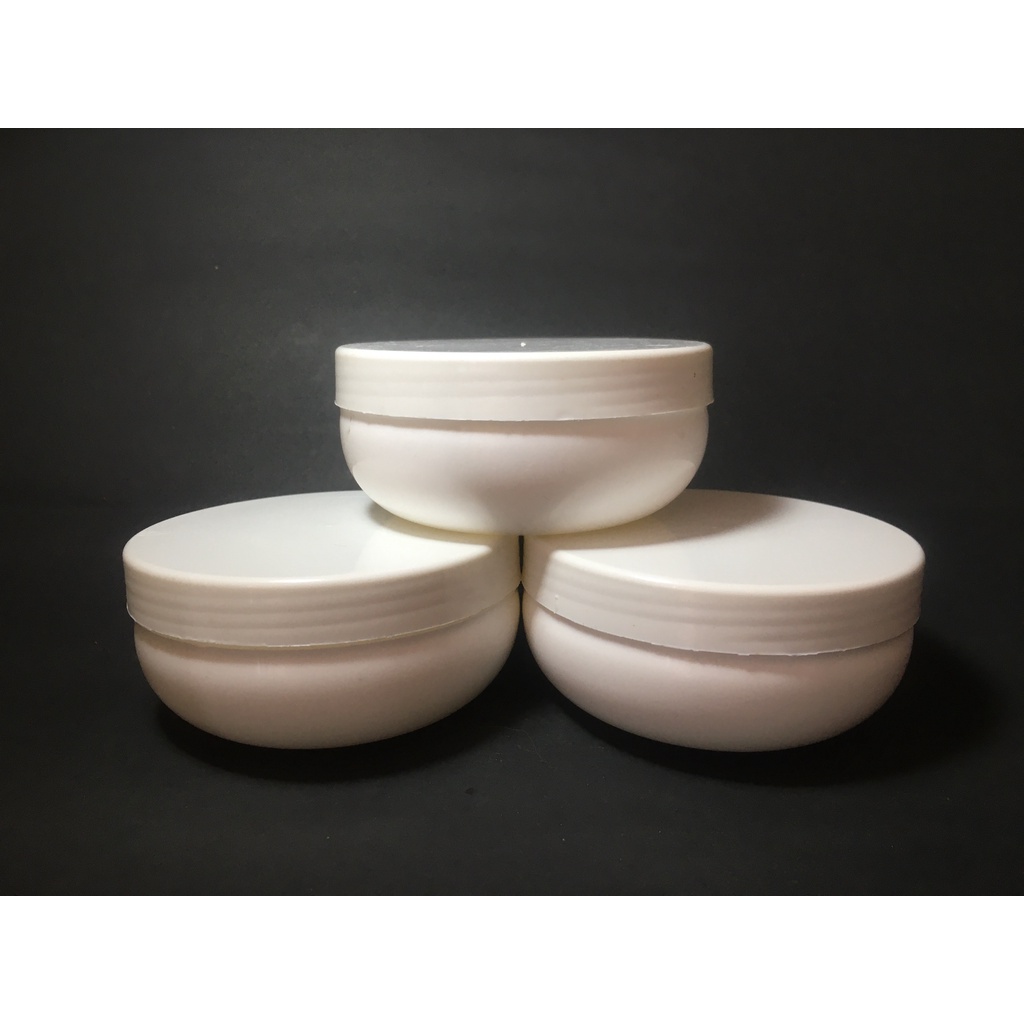 Pot Lulur 100gr Putih Mangkok