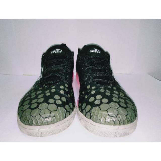 Sepatu Futsal Specs Metasala Knight IN - Black/Dark Granite