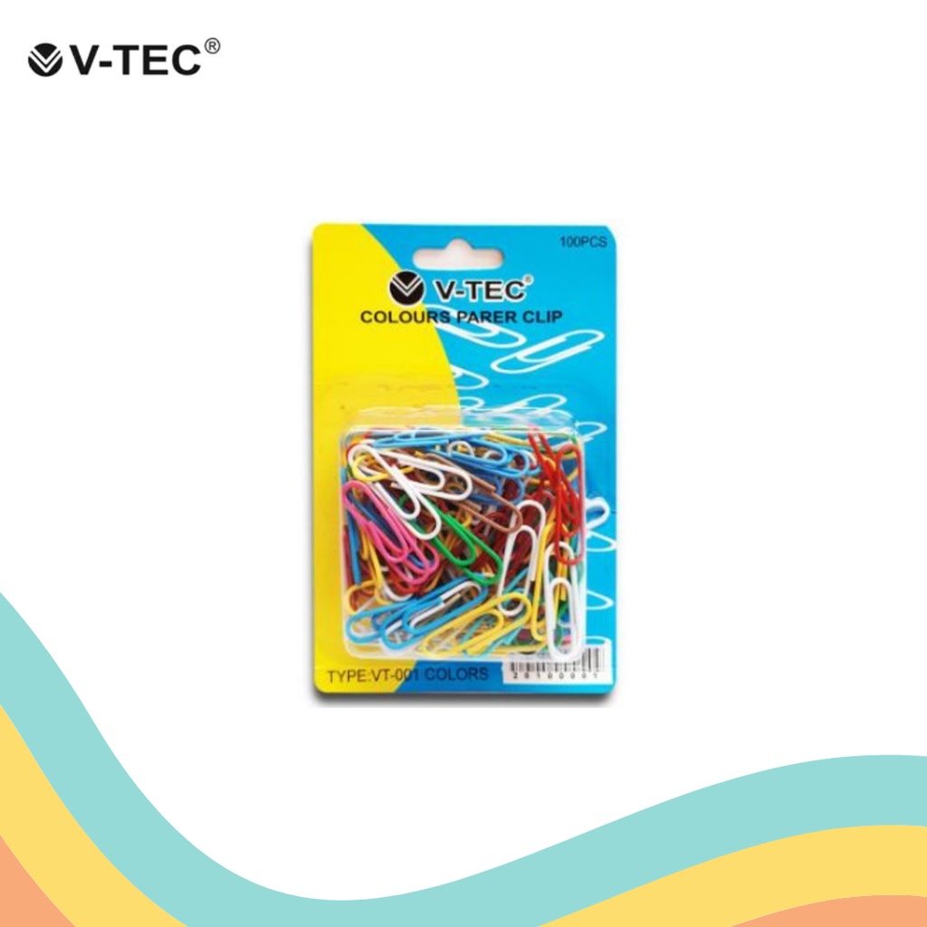 

PAPER CLIP WARNA V-TEC VT-001 (1 PCS)