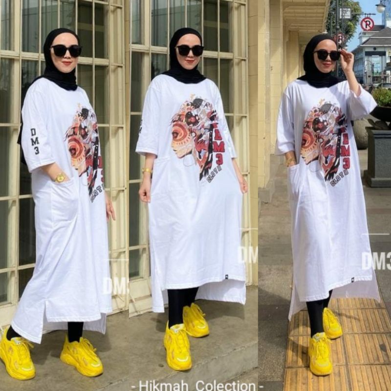 READY STOK LONG TUNIK ORI BY DM3 CLOTH