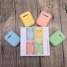 Macaron Headset Wireless Bluetooth I12 Extra Bass ( BINTANG ACC )