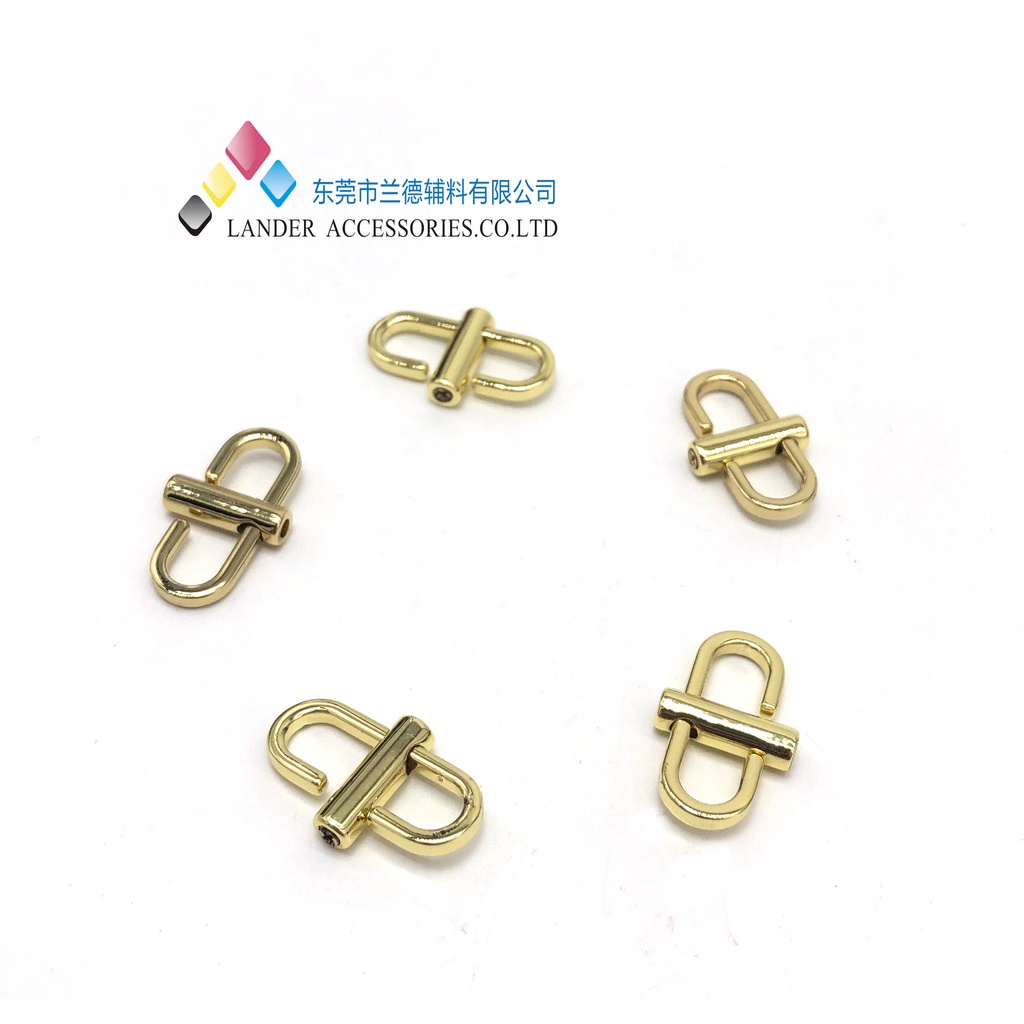 Lander Bag Chain Adjuster (Penyesuai Rantai Tas Wanita) - GOLD Color - FX1340 - 3pcs