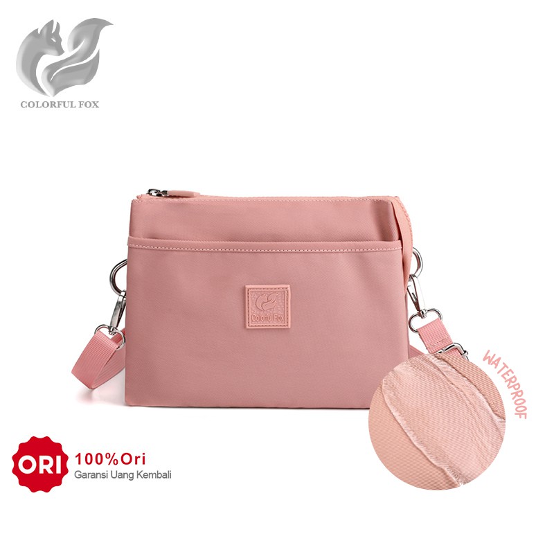 Tas Selempang Wanita COLORFUL FOX 0439 Sling Bag Wanita Shoulder Bag Wanita WATCHKITE WKOS