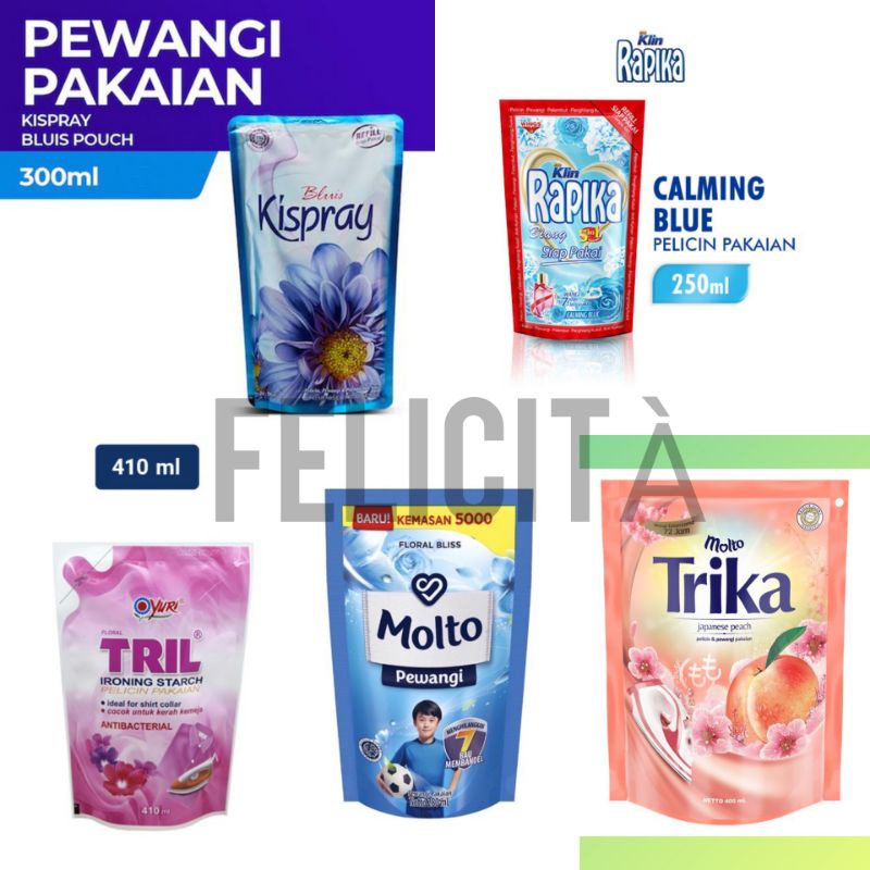 Jual Molto Trika Pelicin Dan Pewangi Pakaian Yuri Floral 400 Ml Shopee Indonesia 2254