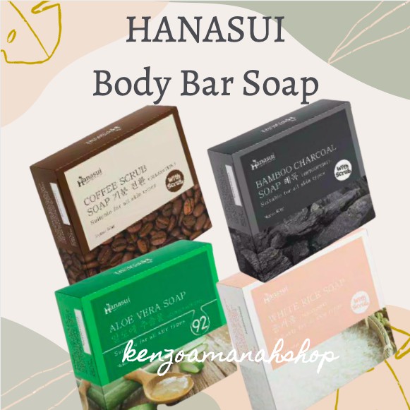 HANASUI BODY BAR SOAP 60gr