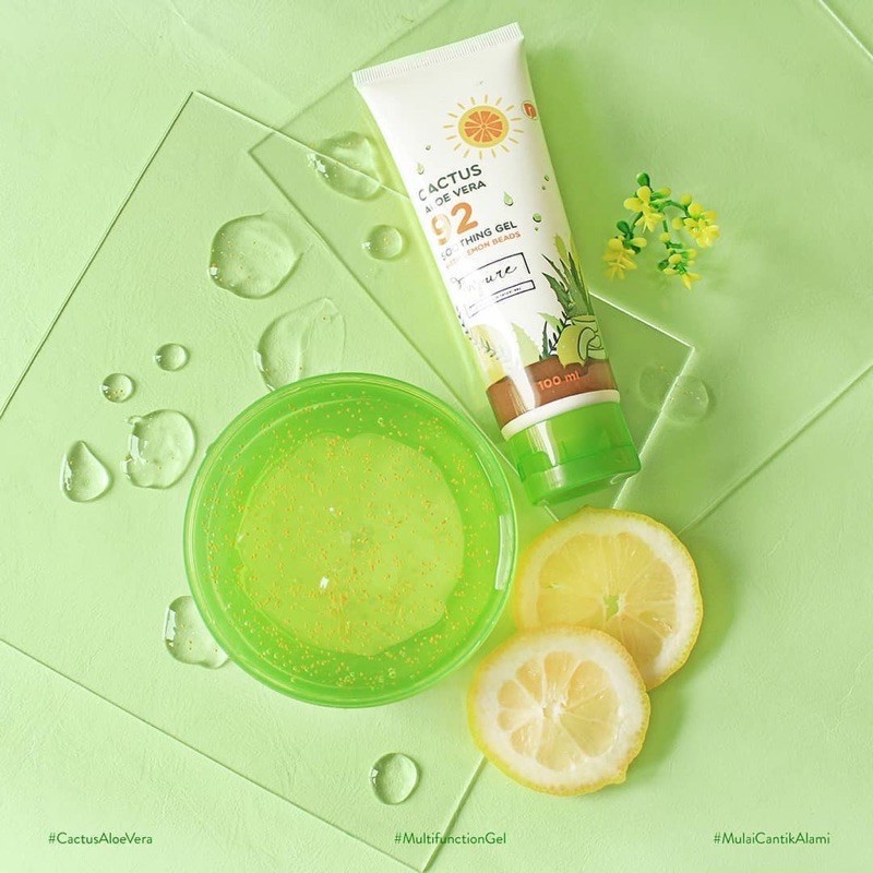 Npure Aloe Vera Cactus 92 Soothing Gel &amp; Hand Gel Series