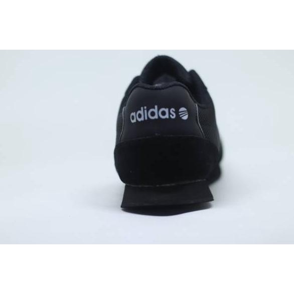 Jangan Ketinggalan order..  SEPATU SEKOLAH SPORT ADIDAS NEO CITY RACER HITAM POLOS BELI 2 PASANG ONG