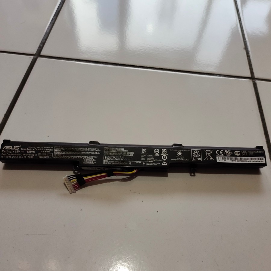 BATERAI ASUS A41N1501 L41LK2H GL752 N552 N752 ORIGINAL