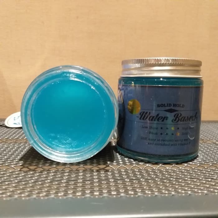 Chief Pomade Blue WaterBased Pomade 4,2 Oz Strong Hold BPOM Free Sisir