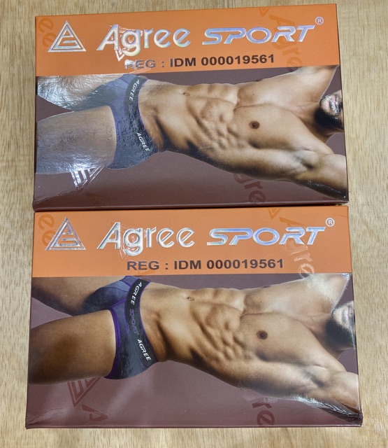 CD / Celana Dalam Pria AGREE SPORT CD2311 1 Kotak isi 3pcs