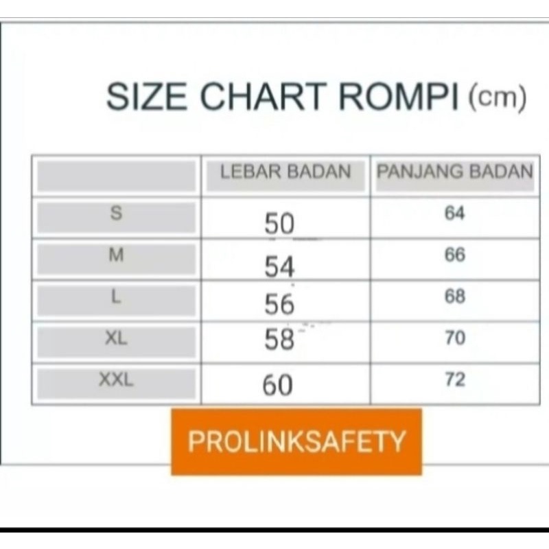 ROMPI SAFETY KUNING BAHAN KAIN DRILL PAKAI FURING