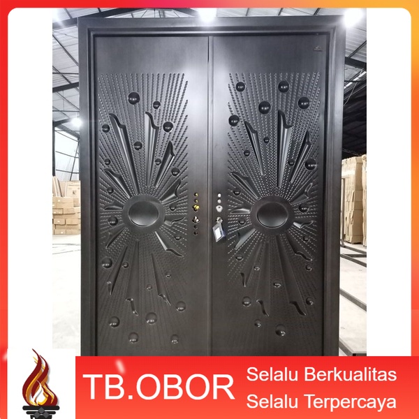 Pintu Baja Fortress Galaxy Helios Nebula X Series Premium Minimalis Special Powered Titan Edition