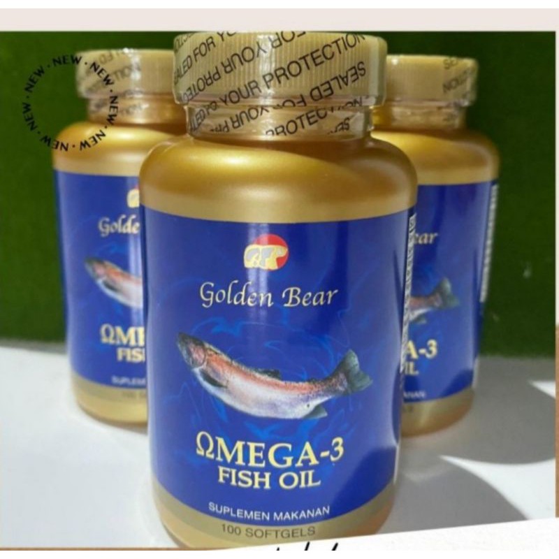 Golden Bear Laboratory Salmon omega 3 Fish Oil 100softgel