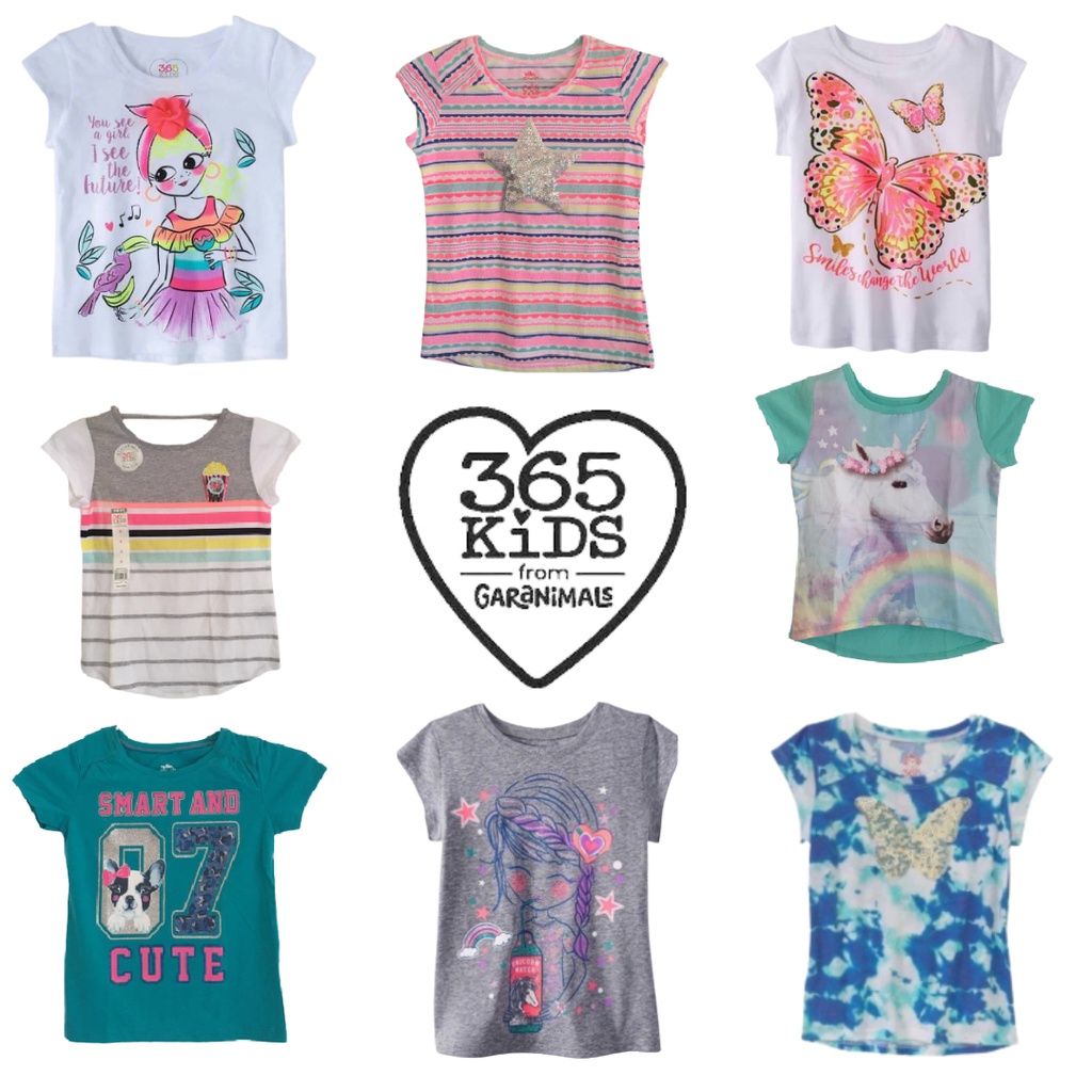 Kaos Anak Perempuan Garanimals 365 Kids