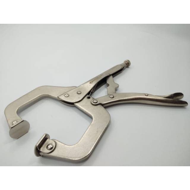 TANG BUAYA LOCKING PLIERS FALCO 11&quot;/TANG BUAYA JEPIT CATOK MINI LOCK PLIER C-CLAMP SWIVEL LOCK