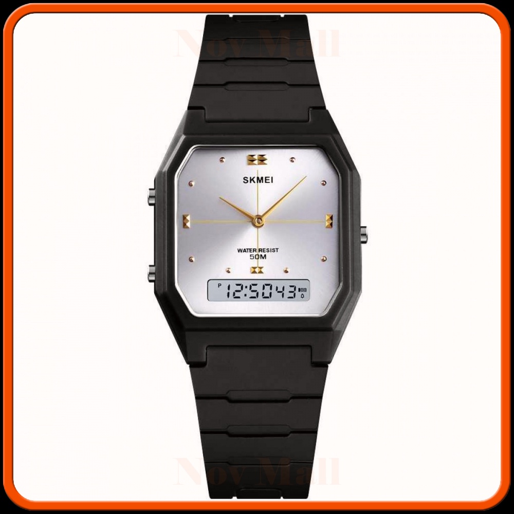 SKMEI Jam Tangan Digital Analog Pria - 1604