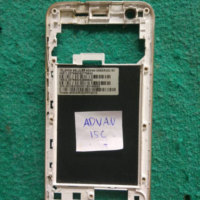 Frame tulang tengah Advan i5c