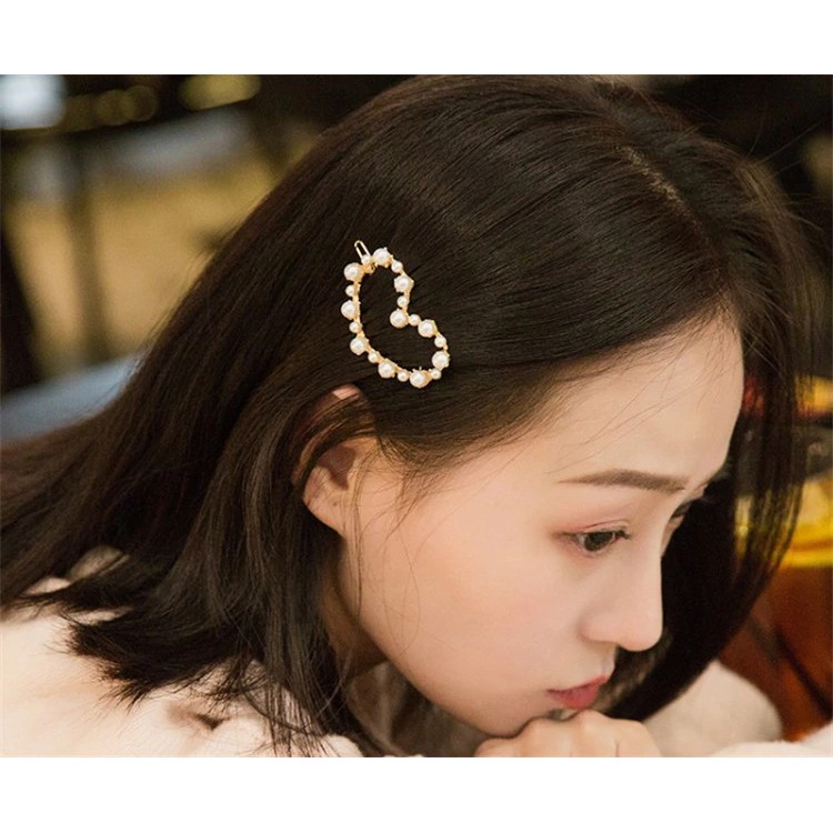 OVERFLOWS.ID AKSESORIS WANITA MURAH JEPIT RAMBUT HAIRPIN MUTIARA JEPIT IMPORT BAHAN ALLOY