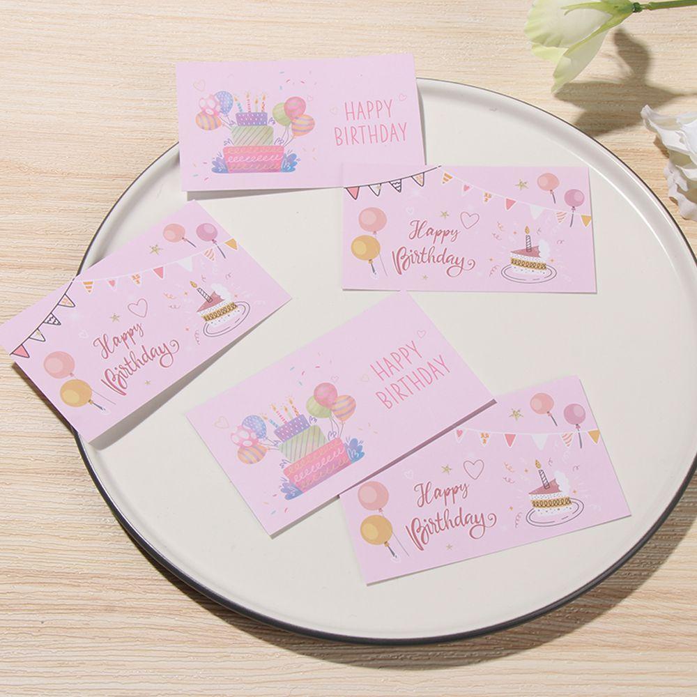 TOP 30pcs Ucapan Happy birthday Card Untuk Kartu Undangan Toko Kecil Gift Packet