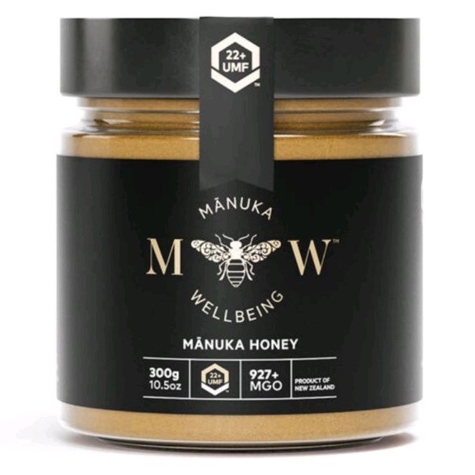 

Manuka Wellbeing Madu Premium New Zealand UMF 22+ MGO 927 300g