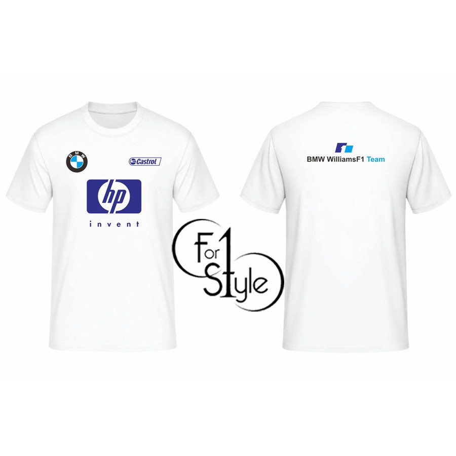 T-SHIRT KAOS BMW WILLIAMS F1 TEAM